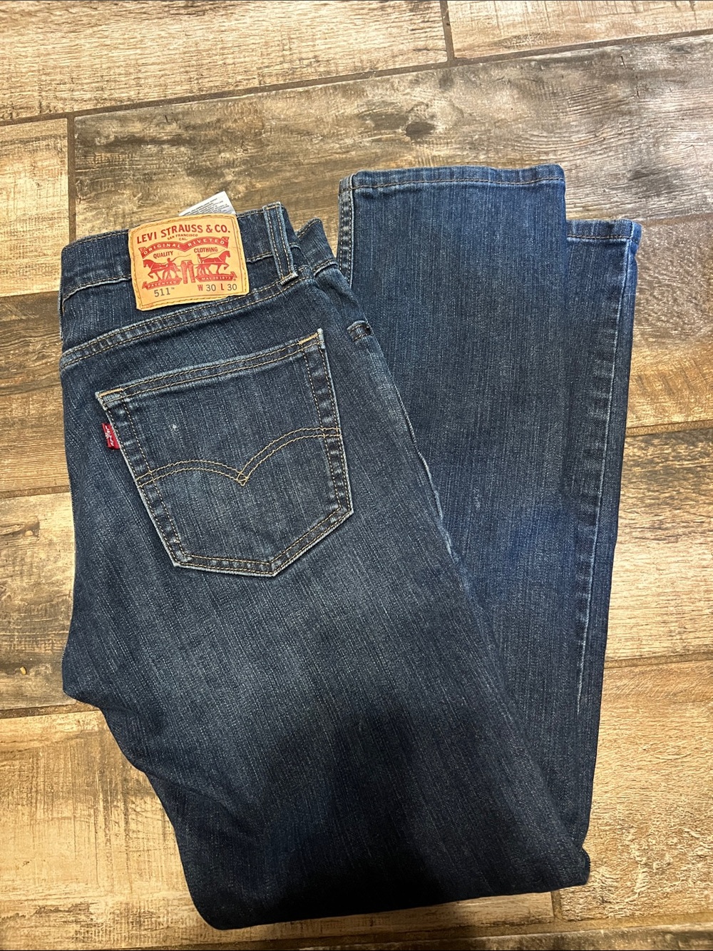 Levi's  Blue Men's Straight Jeans